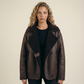 Faux Leather Jacket – Shearling-Lined Warmth with Modern Edge