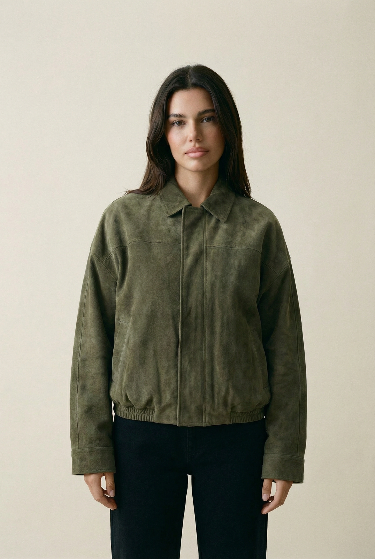 Oversized Bomber Jacket – Modern Structure, Effortless Fit