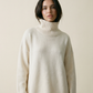 Oversized Turtleneck Sweater – Soft Minimal Knit