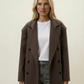 Oversized Structured Coat – Effortless Sophistication in Motion
