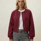 Cropped Bomber Jacket – Lightweight Minimal Layer